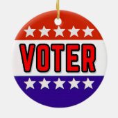 Wähler Keramik Ornament (Hinten)