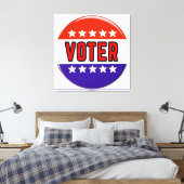 Wähler Leinwanddruck (Insitu (Schlafzimmer))