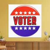 Wähler Leinwanddruck (Insitu (Wohnzimmer))