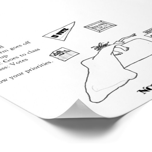 Wähler Poster (Ecke)