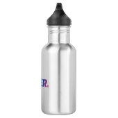 "Wähler" Regenbogenfarben lgbt Edelstahlflasche (Rechts)