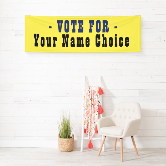 Wählerbanner Banner (Insitu)