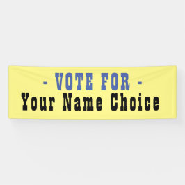 Wählerbanner Banner