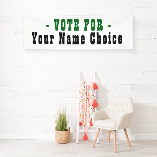 Wählerbanner Banner (Insitu)