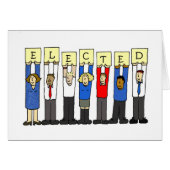 Wahlerfolg Glückwünsche (Vorderseite (Horizontal))