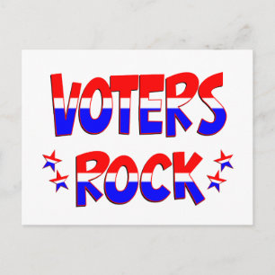 Wählerrock Postkarte