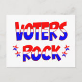 Wählerrock Postkarte (Vorderseite)