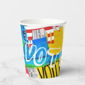 Wählersammlung Pappbecher (Rückseite)