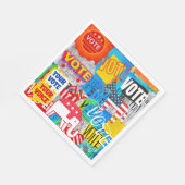 Wählersammlung Serviette (Ecke)