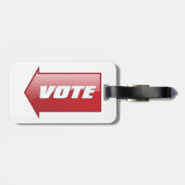 Wählerstimmen in der Wählergruppe Gepäckanhänger (Rückseite horizontal)