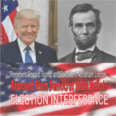 Wahlinterferenz Aufkleber (Vorderseite)