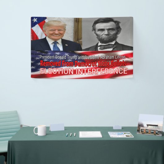 Wahlinterferenz Banner (Messeveranstaltung)