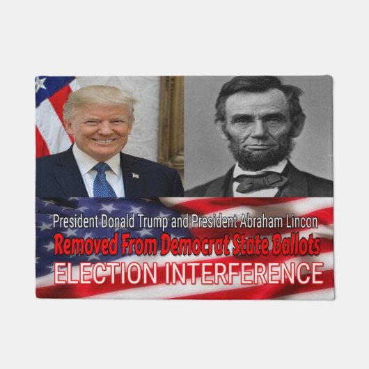 Wahlinterferenz Fußmatte (Vorderseite)