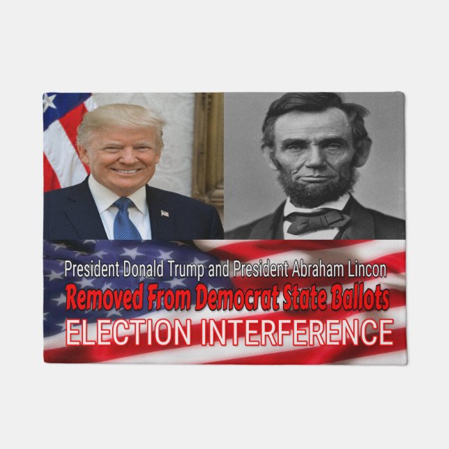 Wahlinterferenz Fußmatte (Vorderseite)