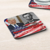 Wahlinterferenz Getränkeuntersetzer (Linke Seite)