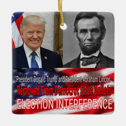 Wahlinterferenz Keramikornament (Vorderseite)