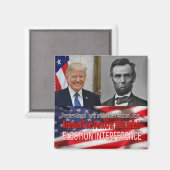 Wahlinterferenz Magnet (Vorderseite/Rückseite)