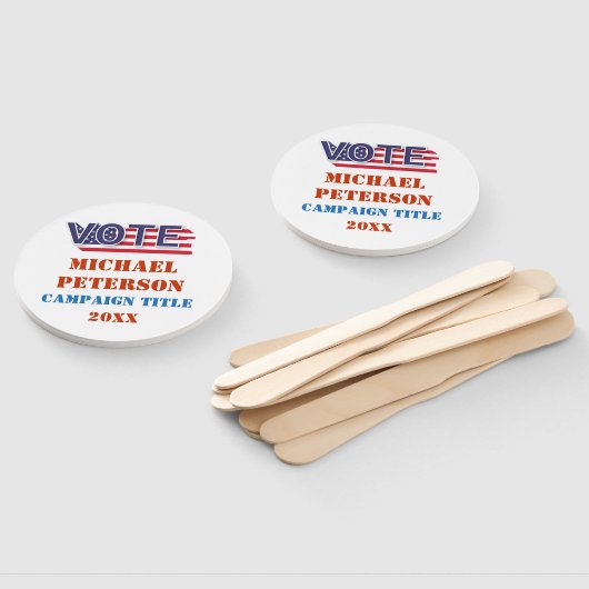 Wahlkampagne Fächer (Non-assembled)