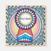 Wahlkampagne Ribbon Magnet (Vorne)