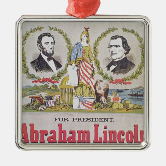 Wahlkampagnenplakat für die Gewerkschaft Silbernes Ornament (Vorne)