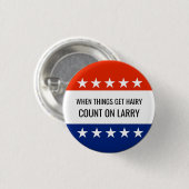 Wahlkampf 2024 für die Kandidatenländer Button (Vorne & Hinten)