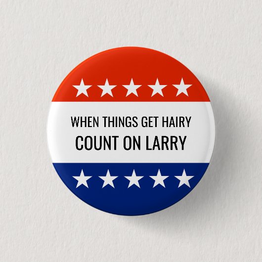 Wahlkampf 2024 für die Kandidatenländer Button (Vorderseite)