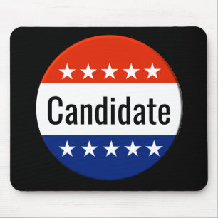 Wahlkampf 2024 für die Kandidatenländer Mousepad