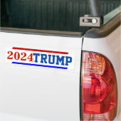Wahlkampf 2024: Präsident TRUMP Autoaufkleber (Auf Lkw)