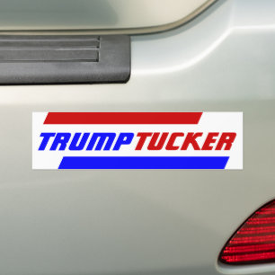 Wahlkampf 2024 Präsident TRUMP & TUCKER Autoaufkleber