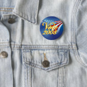 Wahlkampf-Knopf Button (Beispiel)