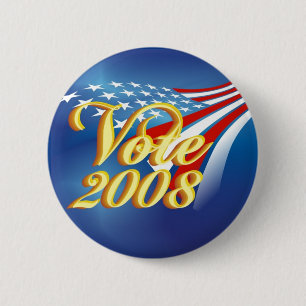 Wahlkampf-Knopf Button