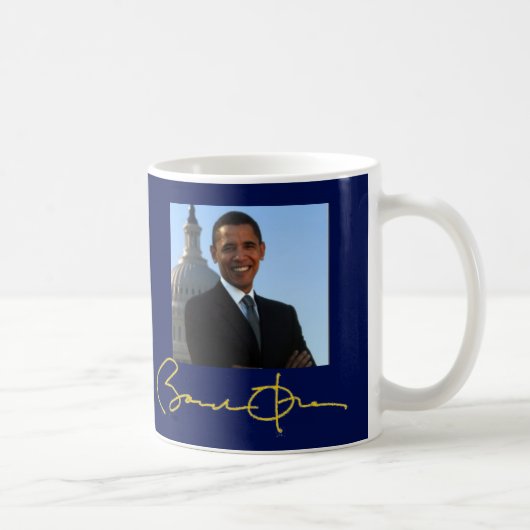 Wahlkampf Präsidenten-Barack Obama Kaffeetasse (Rechts)