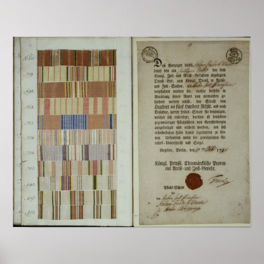 Wahlkampfbänder und Pflichtenheft Poster (Vorne)