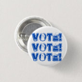 Wahlkampffähigkeit Button (Vorne & Hinten)