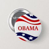 Wahlkampfknopf von Barack Obama 2012 Button (Vorne & Hinten)