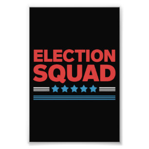 Wahlkampfplatz 2024 Demokrat Republikaner Fotodruck