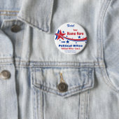 Wahlkampfschaltfläche - Nicht partisan Button (Beispiel)