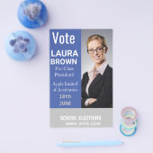 Wahlkampfvorlage Flyer (Einzeln)