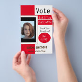 Wahlkampfvorlage Flyer (Handgriff)