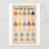 Wahlkappen und Werbung für die Präsidentschaftskam Postkarte (Vorderseite)