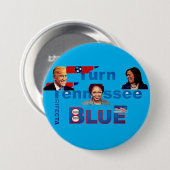 Wahlknopf Biden Harris Bradshaw Tennessee Button (Vorne & Hinten)
