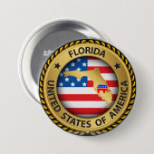 Wahlknopf der Republikaner in Florida - srf Button (Vorne & Hinten)