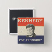 Wahlknopf für Kennedy Button (Vorne & Hinten)