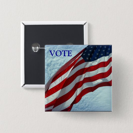 Wahlknöpfe für den Wahlkampf - Abstimmung Button (Vorne & Hinten)