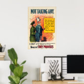 Wahlliberalparteiposter - Hüte dich vor Poster (Heimbüro)