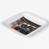 Wahllounge Pappteller (Gewinkelt)