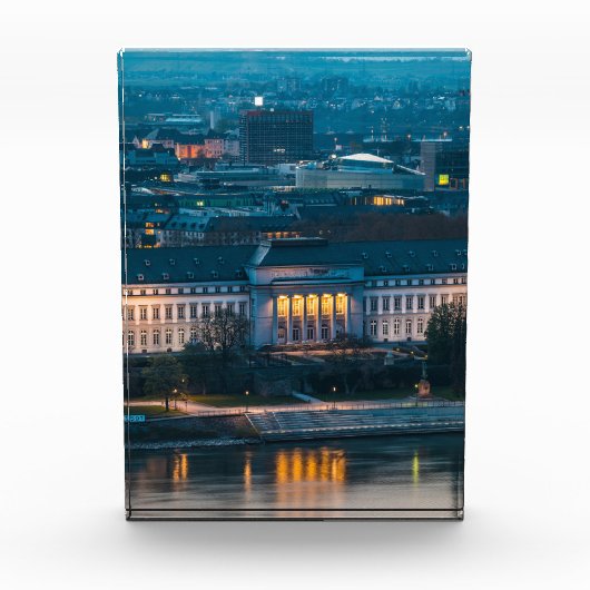 Wahlpalast Koblenz Fotoblock (Vorderseite)