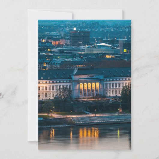 Wahlpalast Koblenz Karte (Vorderseite)