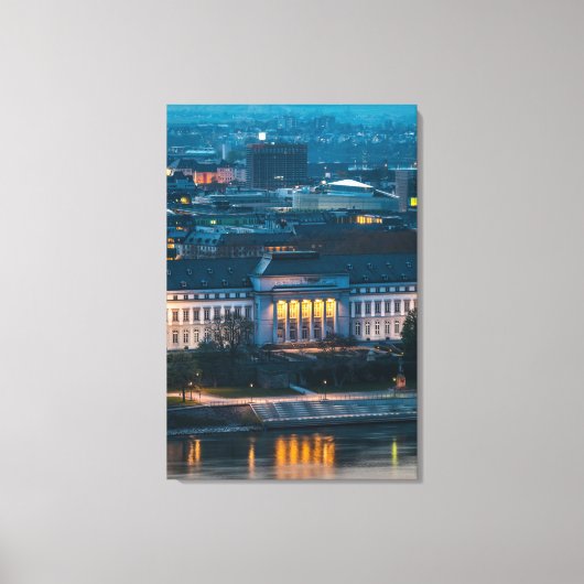 Wahlpalast Koblenz Leinwanddruck (Vorderseite)
