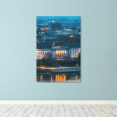 Wahlpalast Koblenz Leinwanddruck (Insitu (Holzboden))